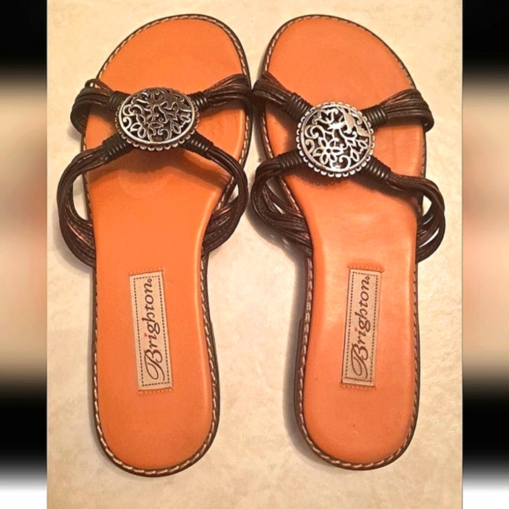 Brighton Leather Sandals size 6